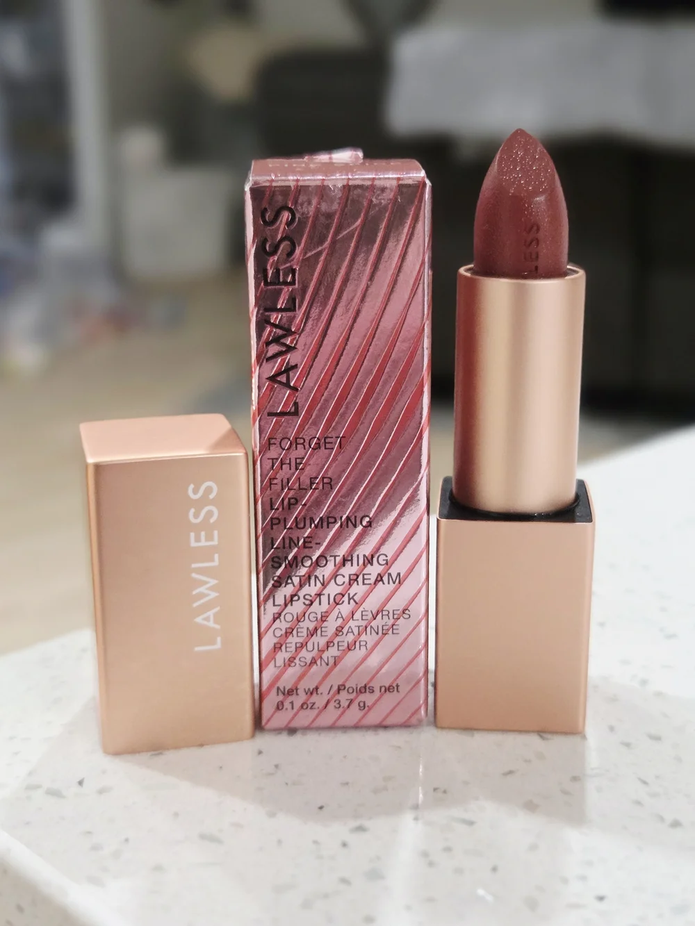 Lawless Satin Cream Lipstick - Pink Spice